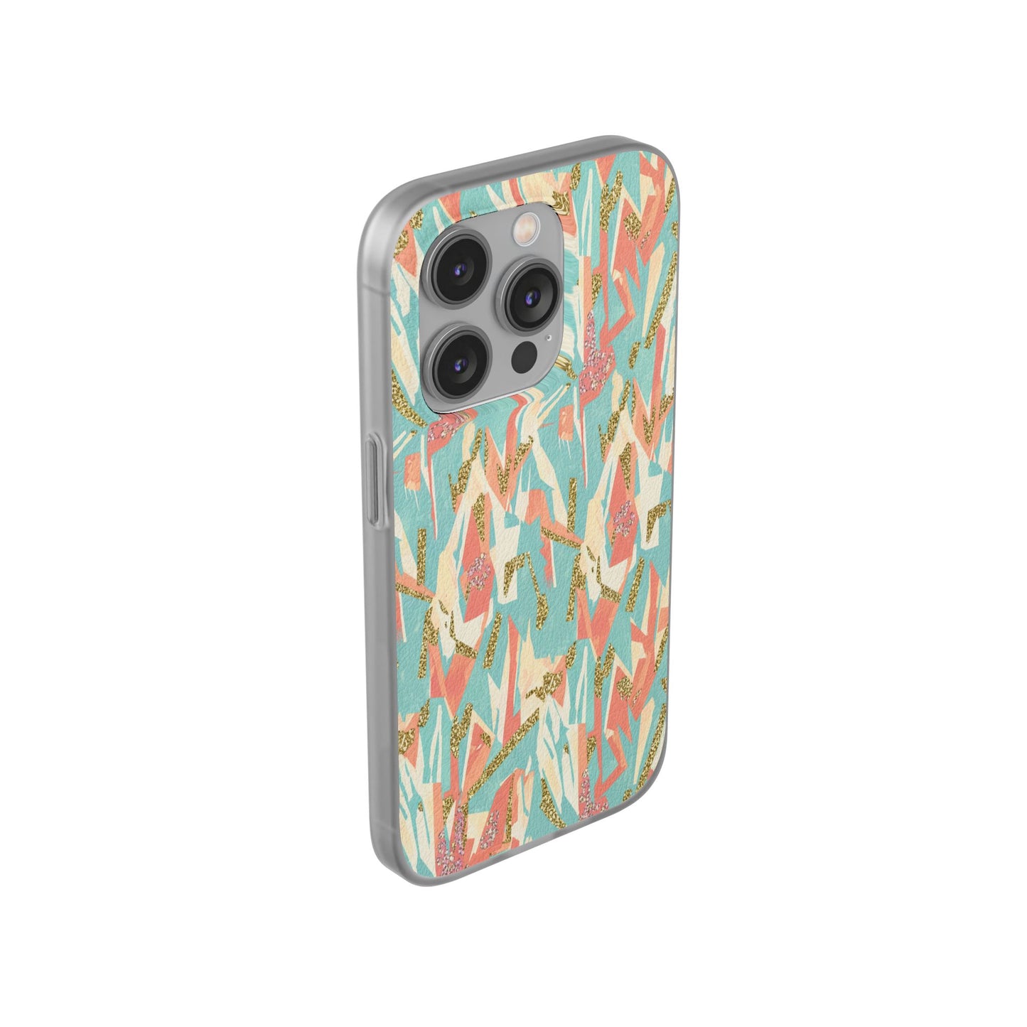 Pastel Abstract Floral Phone Case - Flexi Case