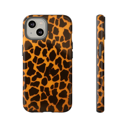 Leopard Print Tough Phone Case — Slim Protective iPhone Cover