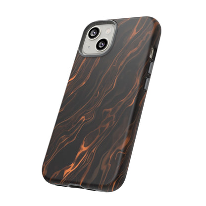 Copper Swirl Phone Case — Tough Protective iPhone Cover
