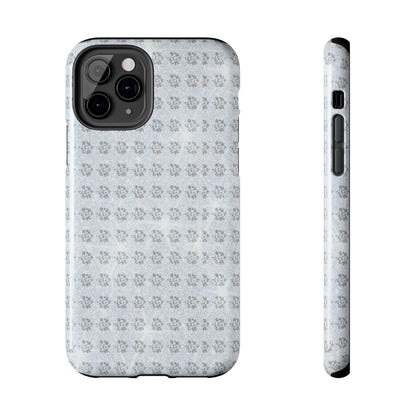 Tough Phone Case — Subtle floral Print Protective Cover