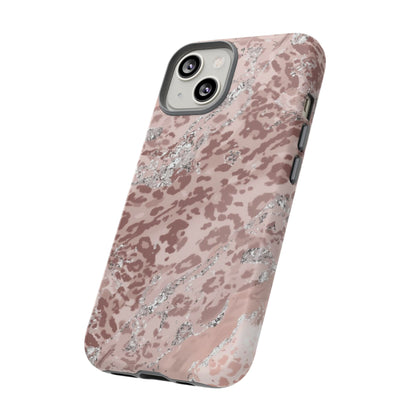 Tropical Monstera Phone Case — Colorful Leaf Protective Tough Case