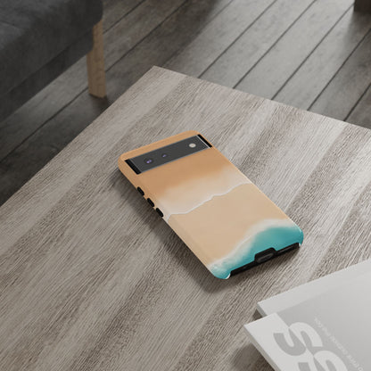 Ocean Shore Tough Phone Case — Beach Wave Protective Cover