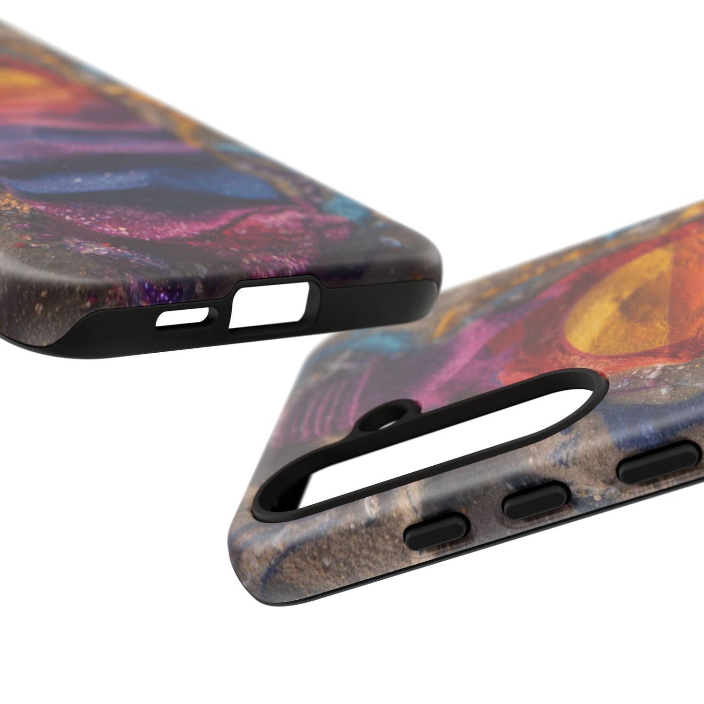Phone Case — Colorful Sand Art Sunset Tough Protective Case