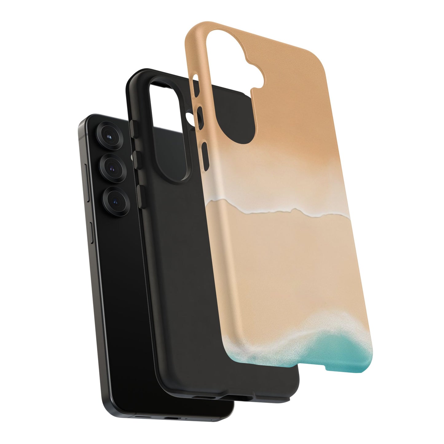 Ocean Shore Tough Phone Case — Beach Wave Protective Cover