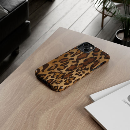 Leopard Print Tough Phone Case