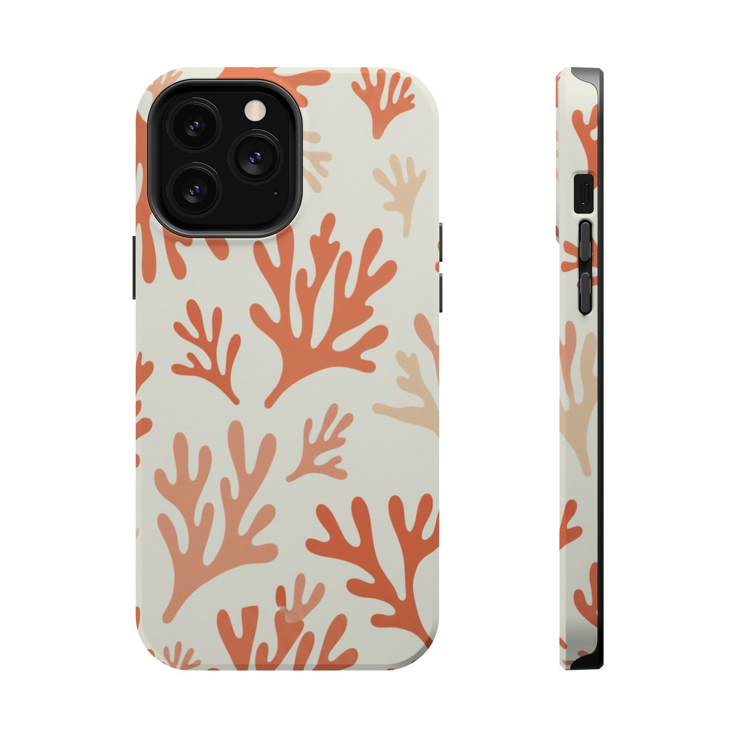 Coral Reef Magnetic Impact Phone Case — Protective MagSafe-Compatible Design