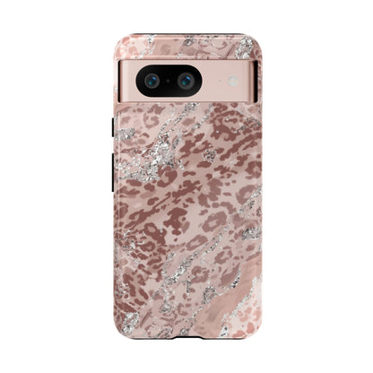 Tropical Monstera Phone Case — Colorful Leaf Protective Tough Case