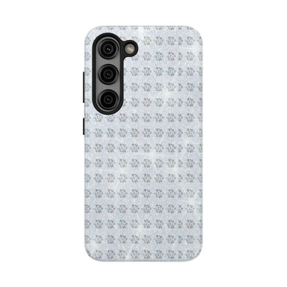 Tough Phone Case — Subtle floral Print Protective Cover