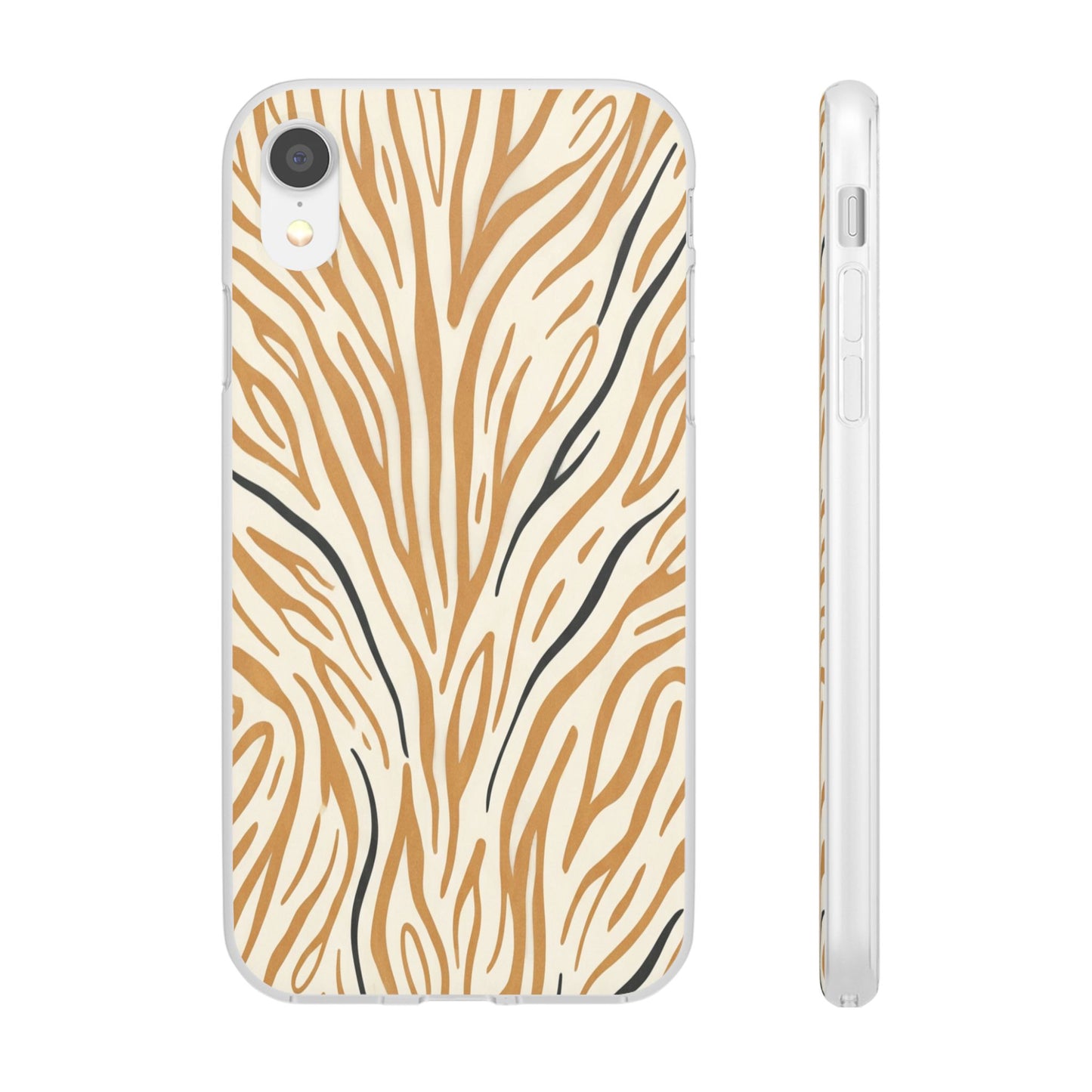 Pink Leopard Print Phone Case – Slim Flexible Protective Cover