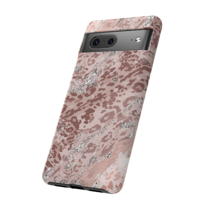 Tropical Monstera Phone Case — Colorful Leaf Protective Tough Case