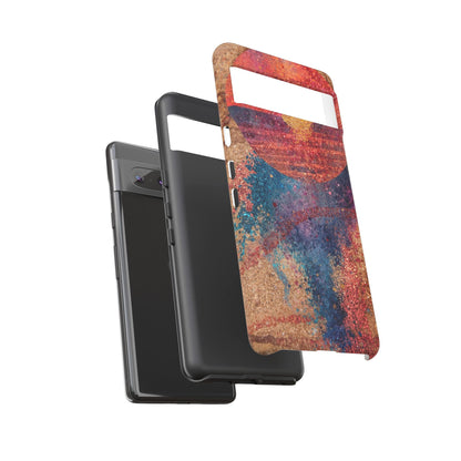 Retro Sunset Tough Phone Case