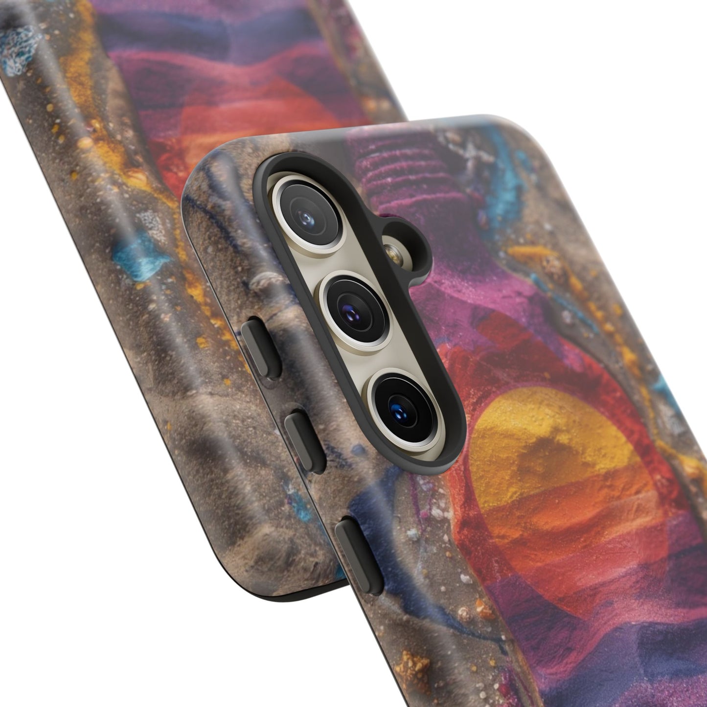 Phone Case — Colorful Sand Art Sunset Tough Protective Case