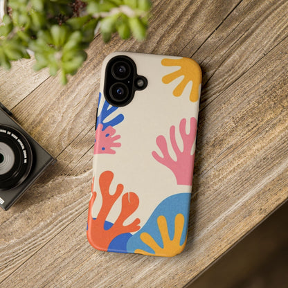 Tough Cases — Colorful Coral Pattern Phone Case