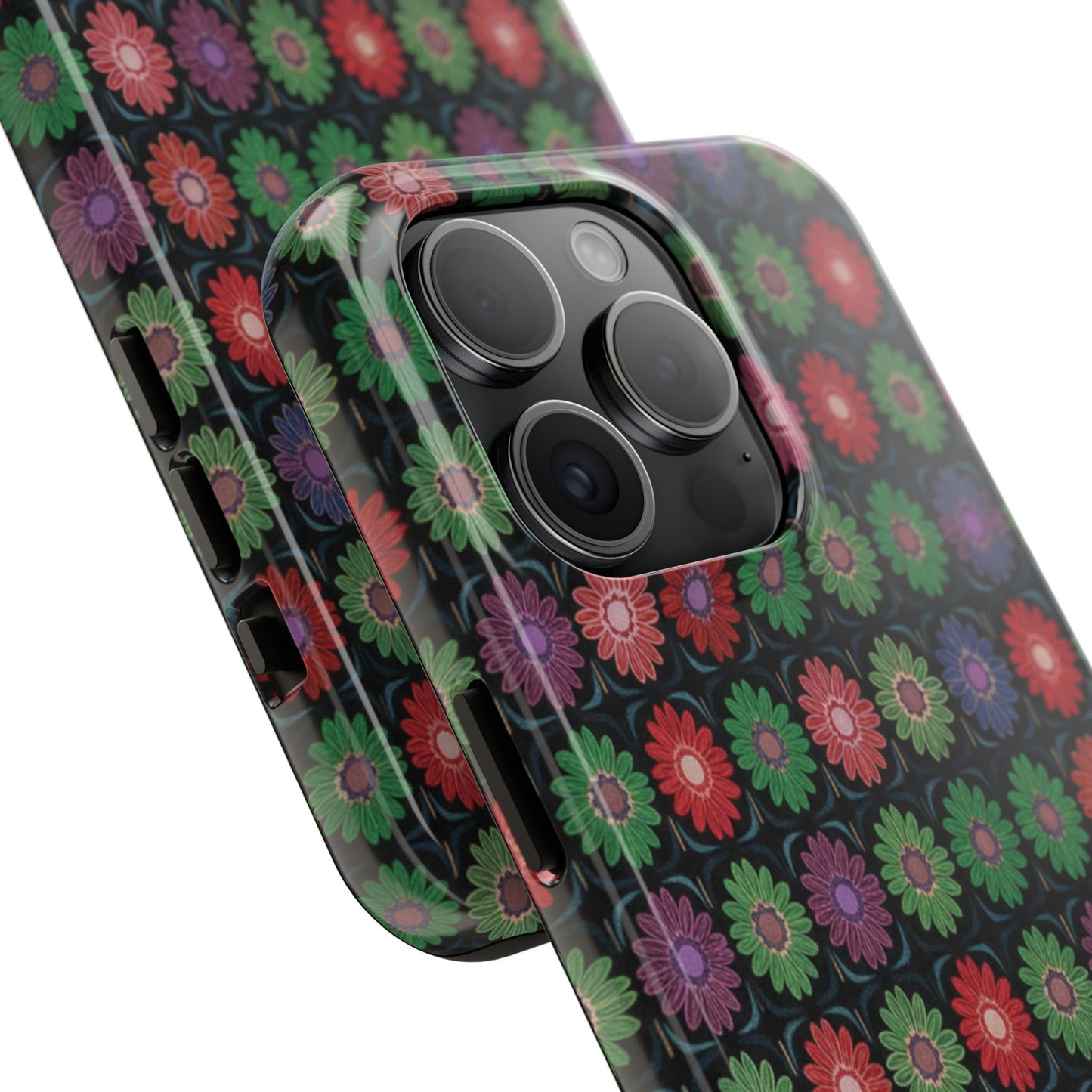 Copy of Floral Sunflower Tough Phone Case — Neutral Daisy Pattern Protective Cover