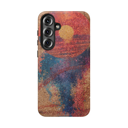 Retro Sunset Tough Phone Case