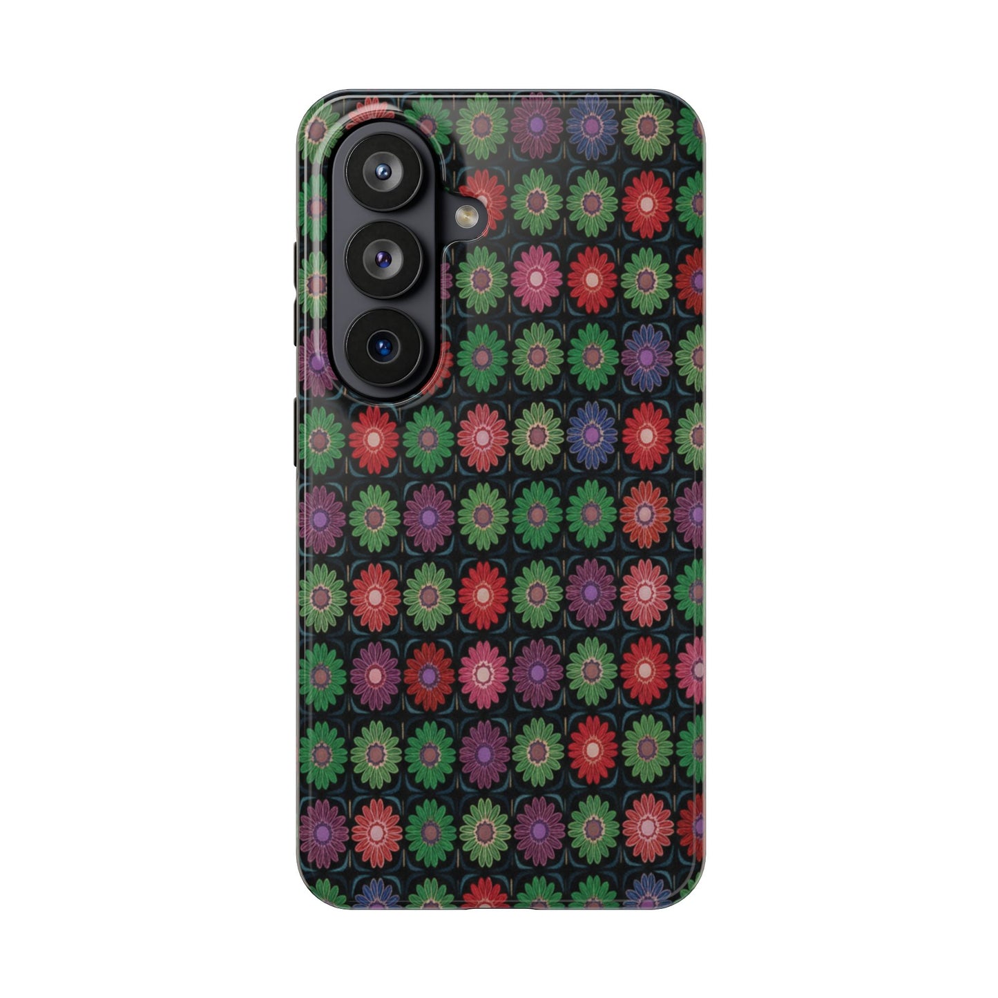 Copy of Floral Sunflower Tough Phone Case — Neutral Daisy Pattern Protective Cover
