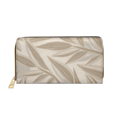Women's Harvest Wallet - Botanical Zippered Wallet
