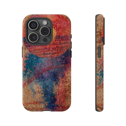 Retro Sunset Tough Phone Case