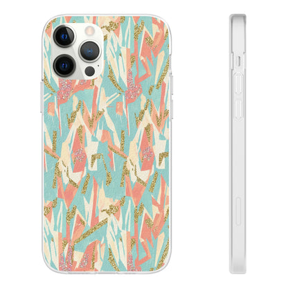 Pastel Abstract Floral Phone Case - Flexi Case