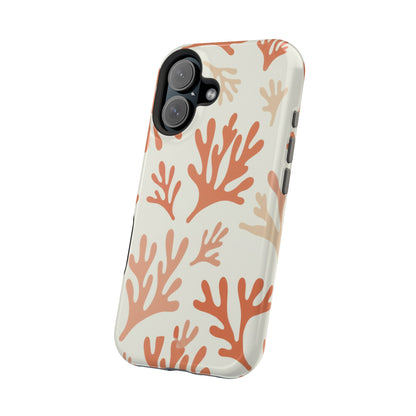 Coral Reef Magnetic Impact Phone Case — Protective MagSafe-Compatible Design