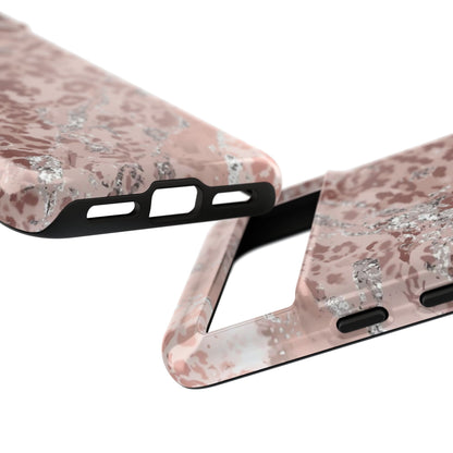 Tropical Monstera Phone Case — Colorful Leaf Protective Tough Case