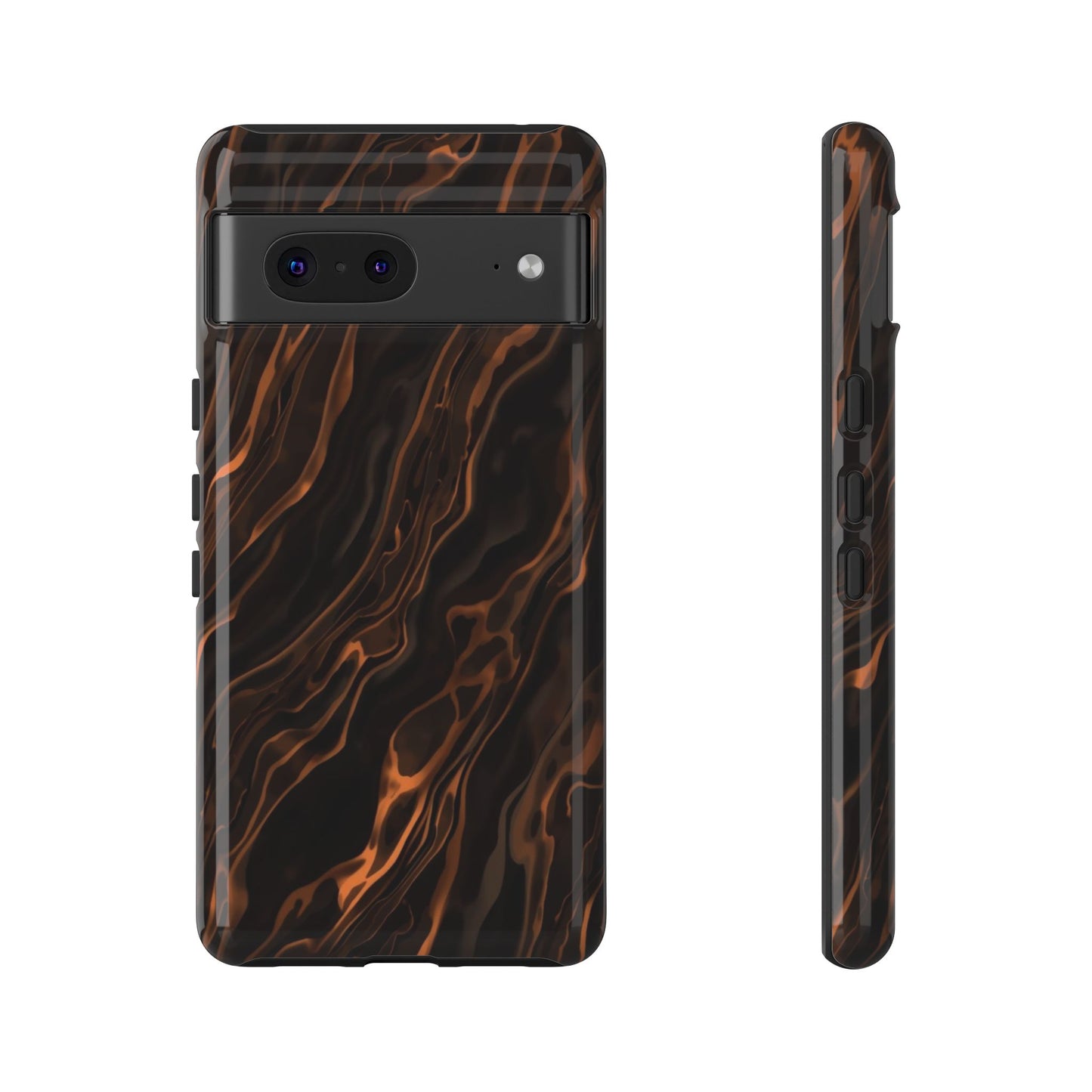 Copper Swirl Phone Case — Tough Protective iPhone Cover