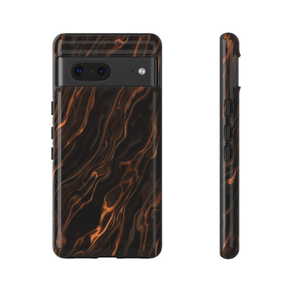 Copper Swirl Phone Case — Tough Protective iPhone Cover