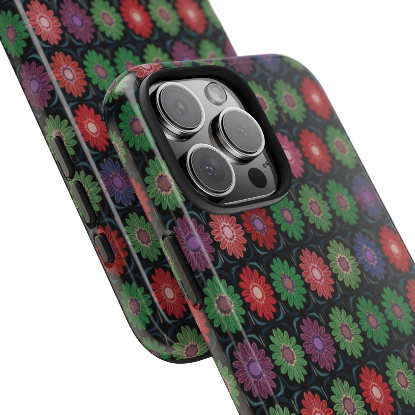 Copy of Floral Sunflower Tough Phone Case — Neutral Daisy Pattern Protective Cover