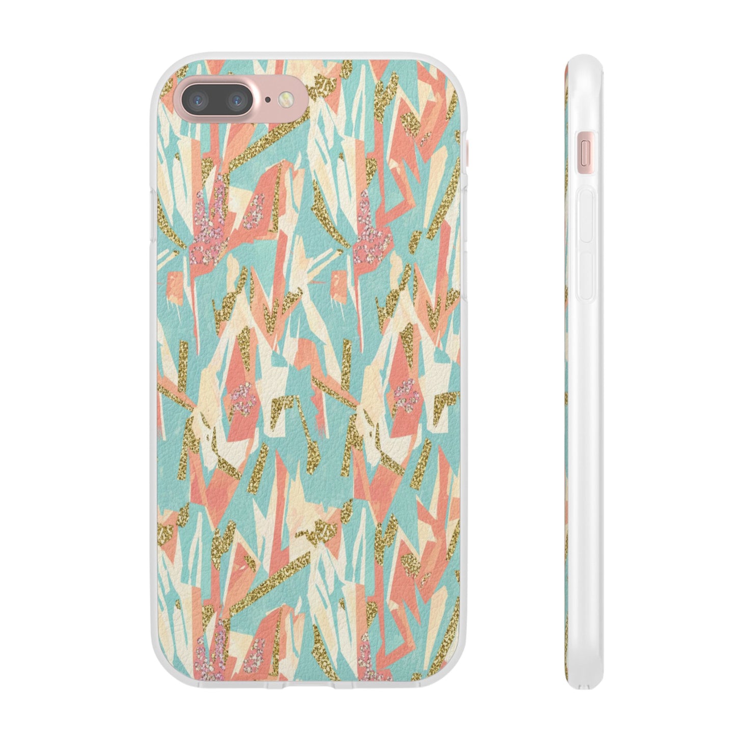 Pastel Abstract Floral Phone Case - Flexi Case