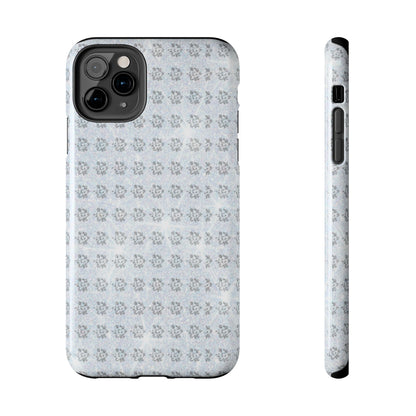 Tough Phone Case — Subtle floral Print Protective Cover