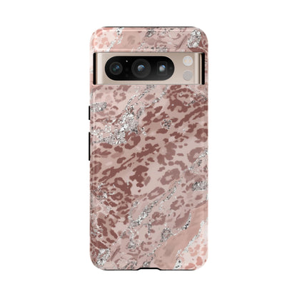 Tropical Monstera Phone Case — Colorful Leaf Protective Tough Case
