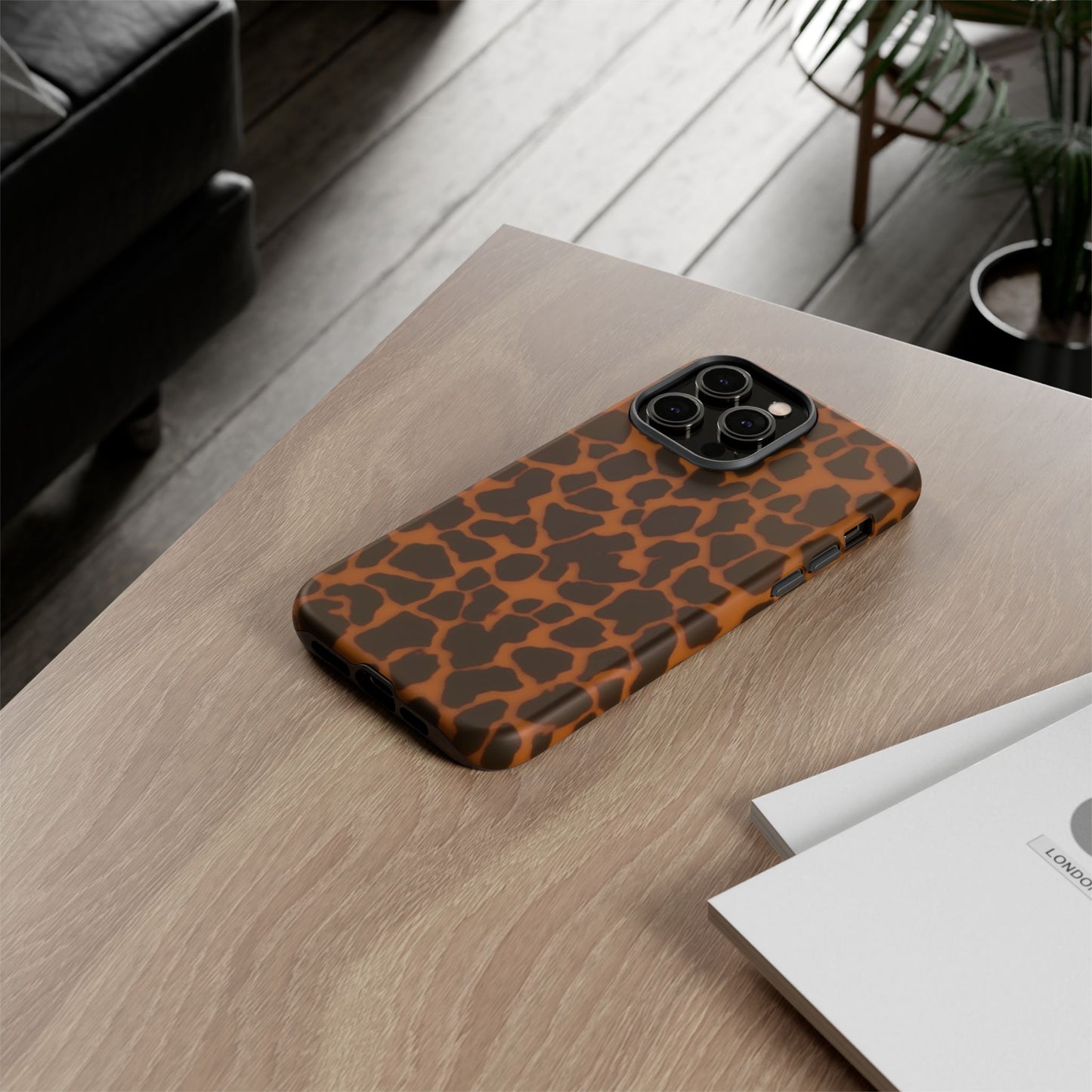 Leopard Print Tough Phone Case
