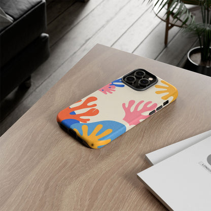 Tough Cases — Colorful Coral Pattern Phone Case