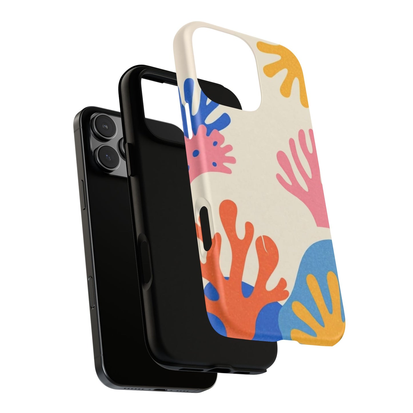 Tough Cases — Colorful Coral Pattern Phone Case