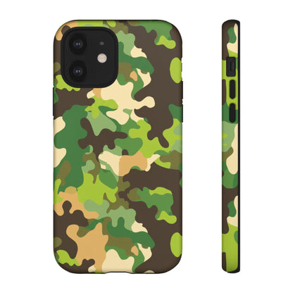 Camouflage Tough Phone Case — Military Camo Protective Cover