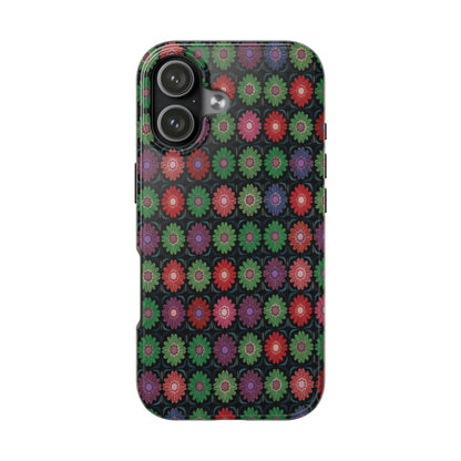 Copy of Floral Sunflower Tough Phone Case — Neutral Daisy Pattern Protective Cover