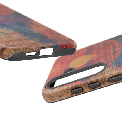 Retro Sunset Tough Phone Case
