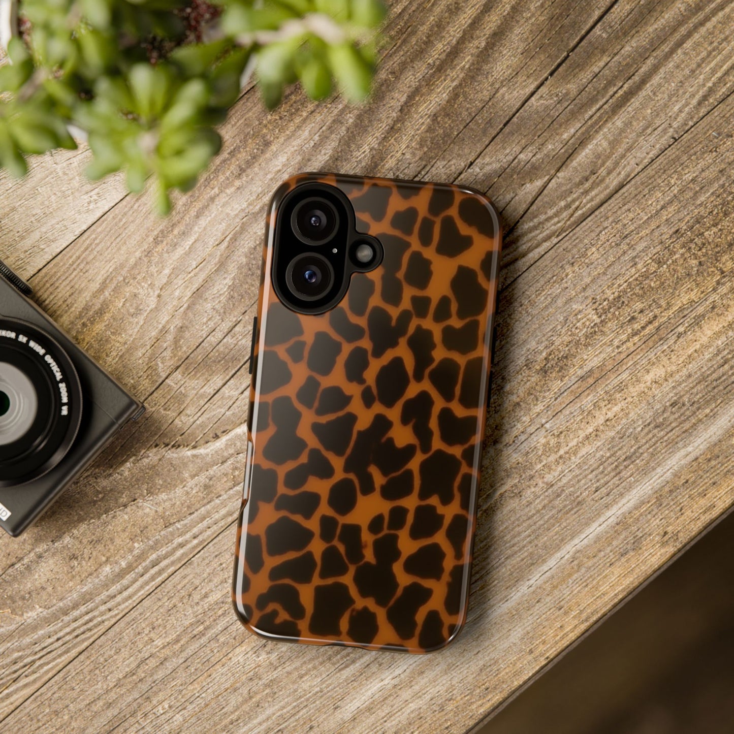 Leopard Print Tough Phone Case