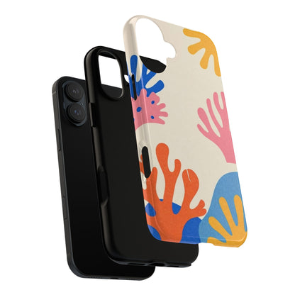 Tough Cases — Colorful Coral Pattern Phone Case