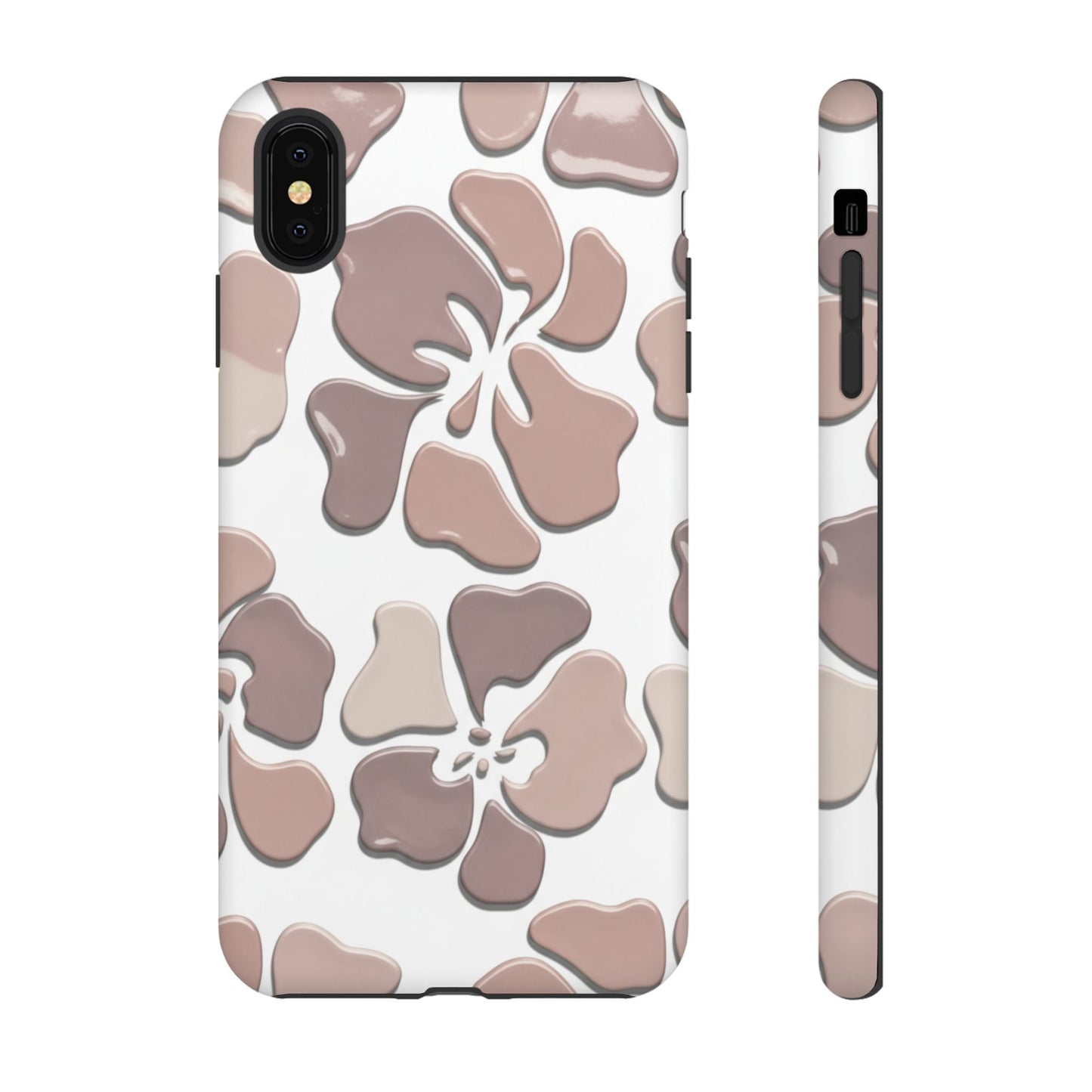 Tough Cases — Neutral Floral Tough Phone Case