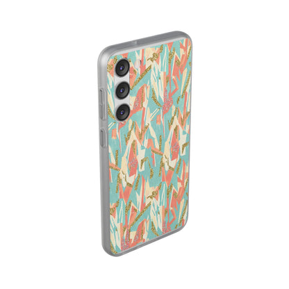 Pastel Abstract Floral Phone Case - Flexi Case