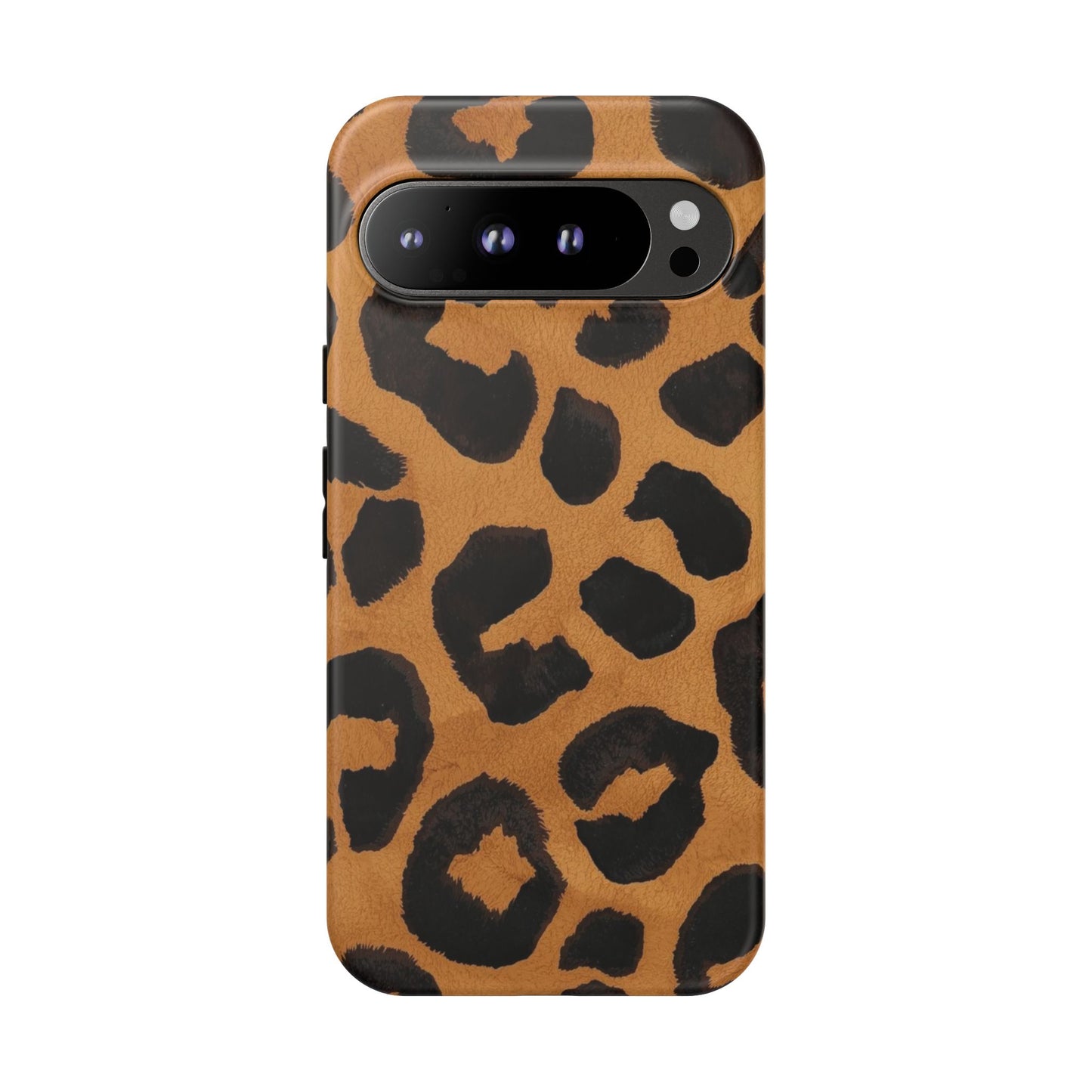 Leopard Print Tough Phone Case — Protective Animal Print iPhone Case