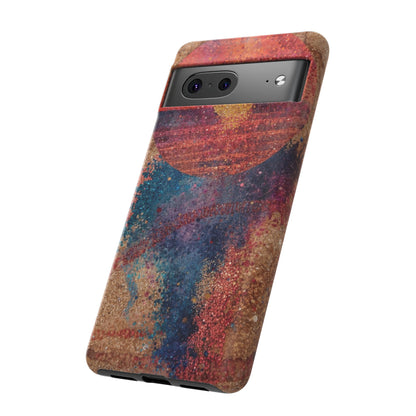 Retro Sunset Tough Phone Case