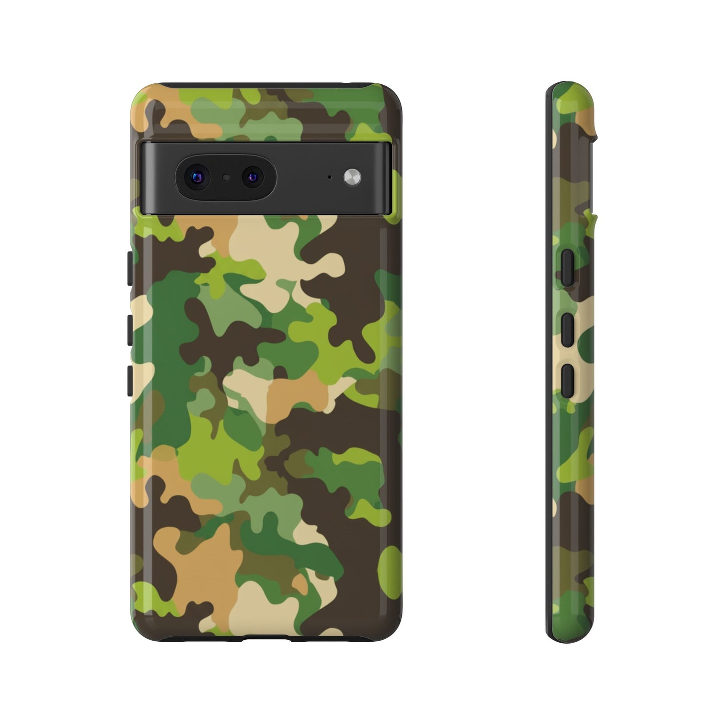 Camouflage Tough Phone Case — Military Camo Protective Cover