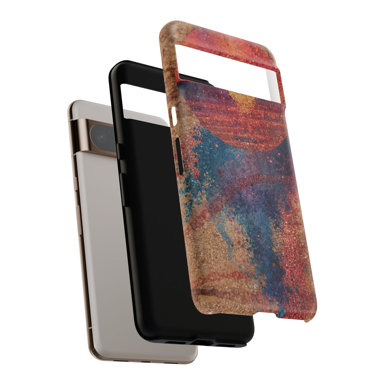 Retro Sunset Tough Phone Case