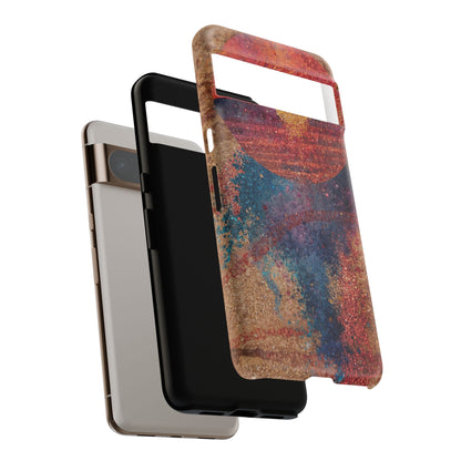 Retro Sunset Tough Phone Case