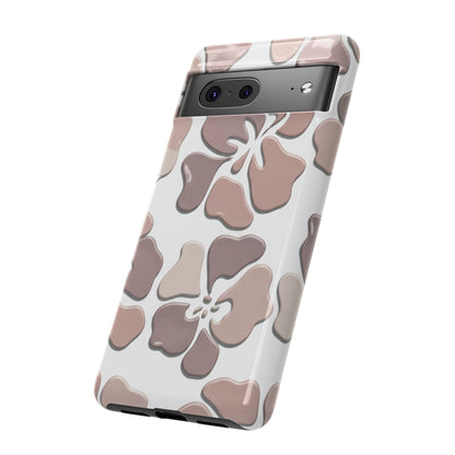 Tough Cases — Neutral Floral Tough Phone Case