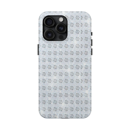 Tough Phone Case — Subtle floral Print Protective Cover