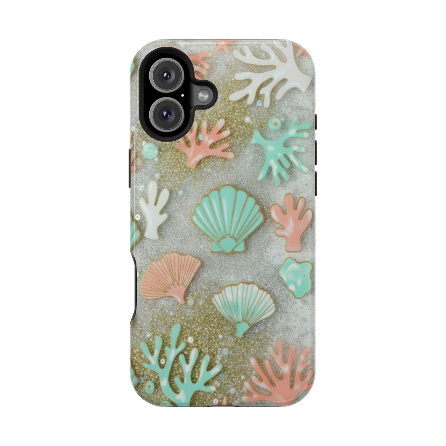 Seashell Coral Magnetic Impact Phone Case