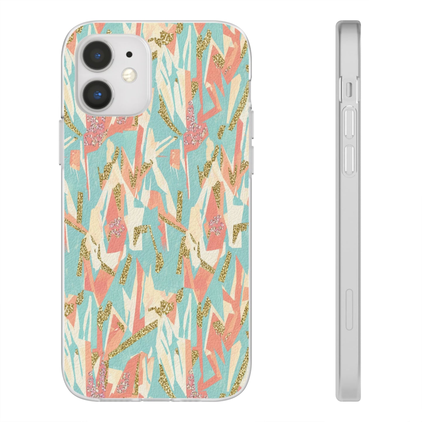 Pastel Abstract Floral Phone Case - Flexi Case